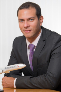 Alexandre Cavalcanti é o novo diretor regional de vendas da American Airlines para o Brasil